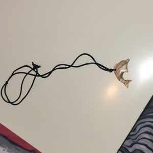 Pictured Jasper Dolphin necklace/pendant